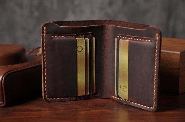 Unique Handmade Cow leather Wallet For Men