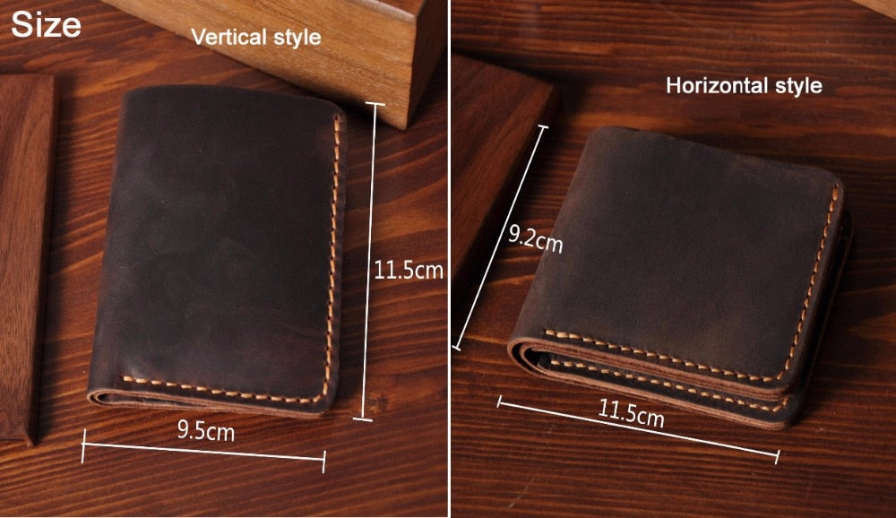 Unique Handmade Cow leather Wallet For Men